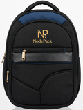 Signature 16" Professional Tech Backpack – Matte Black & Midnight Accents